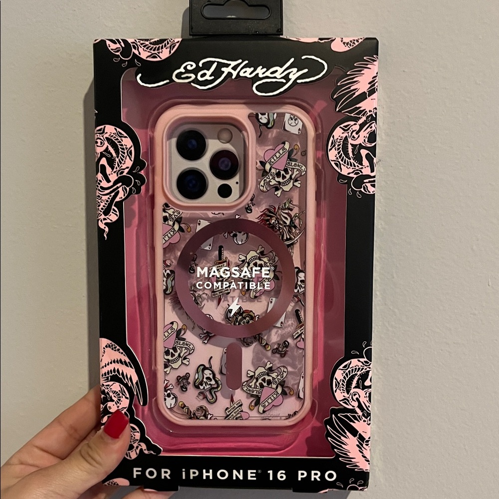Ed Hardy Iphone 16 Pro Phone Case